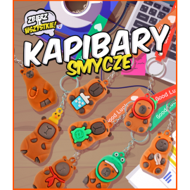Smycze Kapibary 55 mm - 200 szt